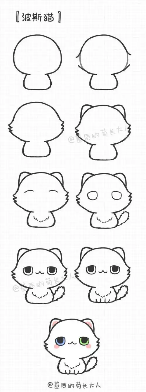 宠物狗的简笔画图片最简单小狗简笔画步骤图解宠物小精灵简笔画图片