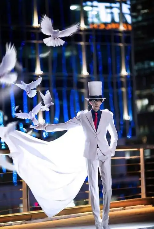 偷心男神熊祁,cos怪盗基德&工藤新一,突破次元壁我恋爱了!