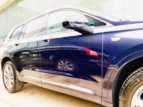 【图】【xt5黛蓝色大变身】——金属火红的萨尔朗_凯迪拉克xt5论坛