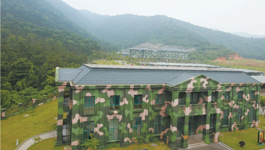 东部战区建设迷彩战斗营房为打仗型后勤带来新思路