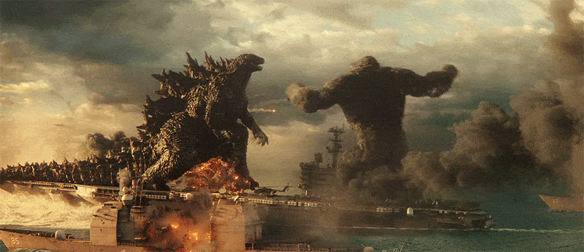《哥斯拉大战金刚》观后感,巨兽们战了一场寂寞!