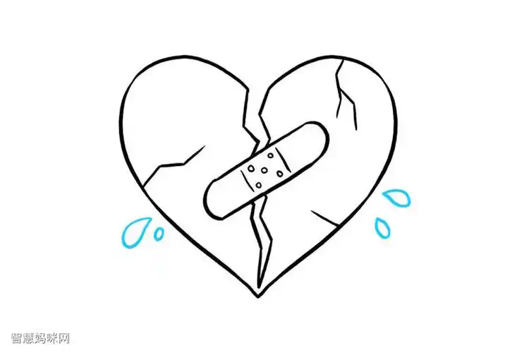 简笔画作品完成图