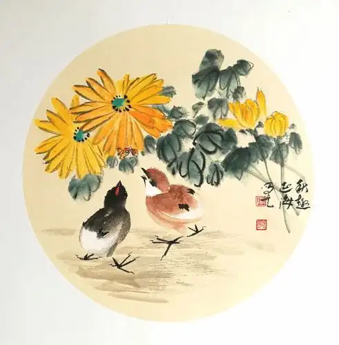 2019年张延海先生写意花鸟小品欣赏