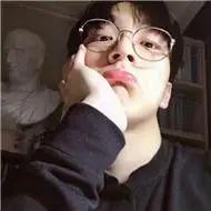 痞子还是绅士戴眼镜帅气男生头像