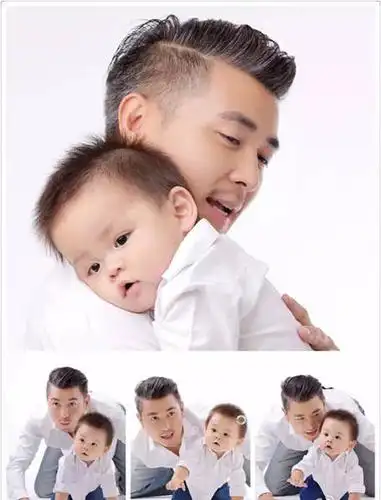 父亲节明星们晒娃晒爹…李嘉欣首曝儿子正面照