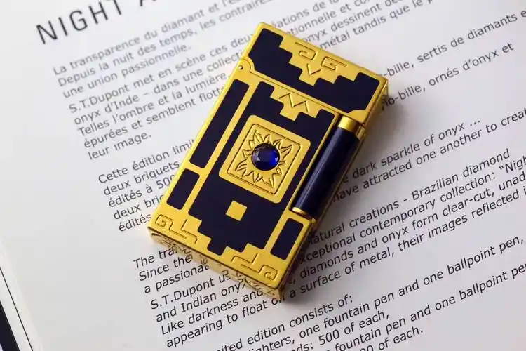 1998年都彭限量版打火机新世界the new world_gold_rites_of