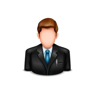 穿西装的个人中心头像