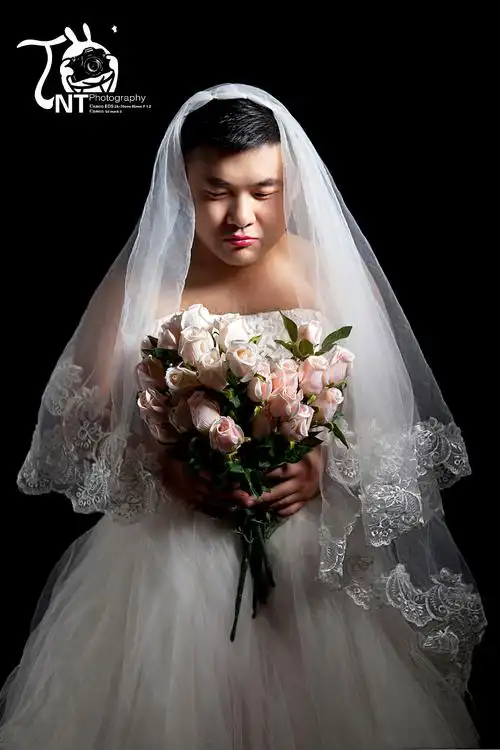 独立婚纱一组出镜男站酷酷友fengbox也是我现实中的好友笑