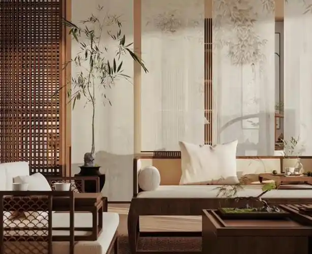 新中式风格色彩搭配,家具,硬装怎么搭配才不老气?