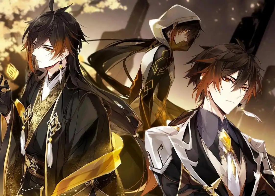 原神壁纸 帝君钟离 第一弹 祝大家一发入魂