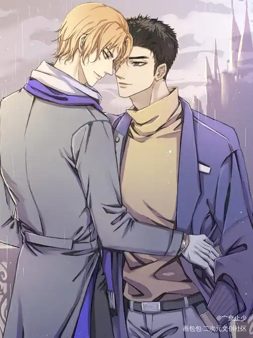 老婆孩子热炕头188男团丁小伟周谨行厚涂平涂日系我要上首推插画同人