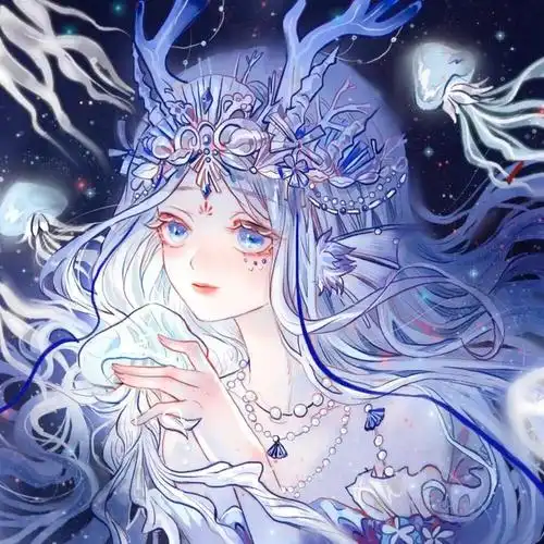 古风仙气飘飘的动漫女生头像无论怎么背道而驰还是会重新相遇