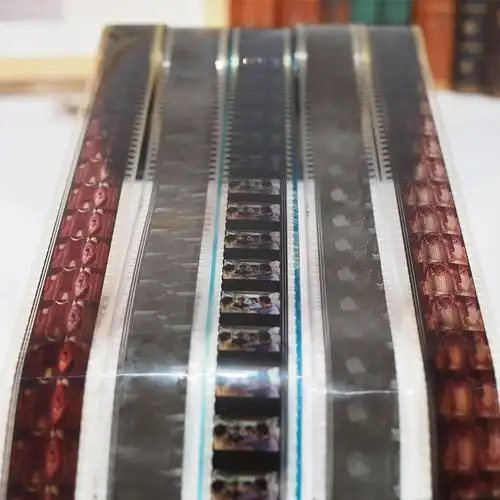 老式黑白35mm电影胶片胶卷复古创意软装道具胶卷