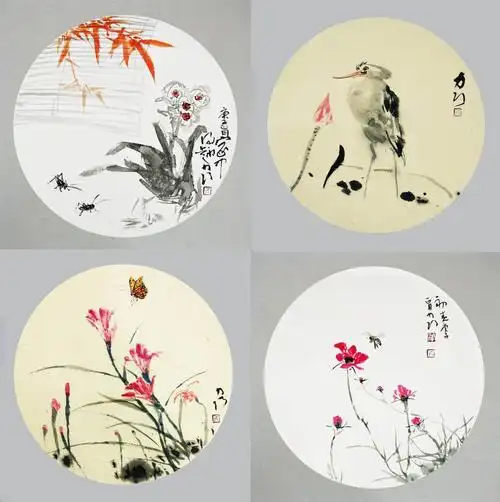 力巧庚子花鸟国画小品集