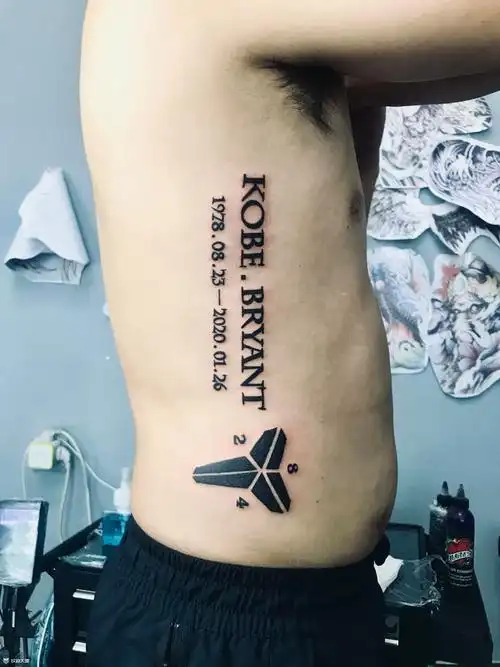 科比_纹身图案手稿图片_徐强的纹身作品集