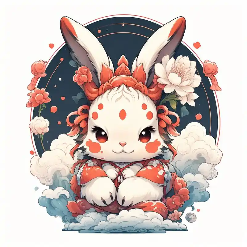 亲们,这款1975属兔的大富大贵微信头像真的太适合我们啦!