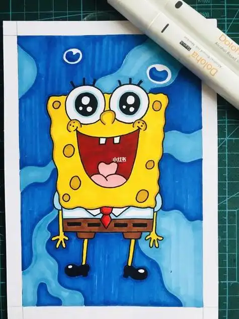 简笔画水彩笔-简笔画-369作文网