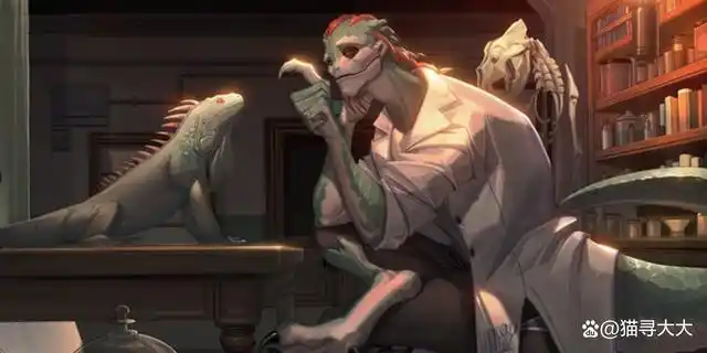 第五人格:孽蜥新紫皮"圣诞沙龙",造型很一般,故事很温馨