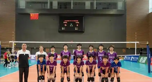 u17山东女排好苗子扎堆9岁二传出战锦标赛天津韩婉硕弹跳一般