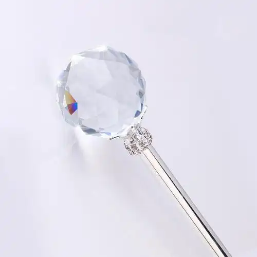 水晶球魔法棒权杖手杖cos女儿儿童公主舞台道具选美摆件