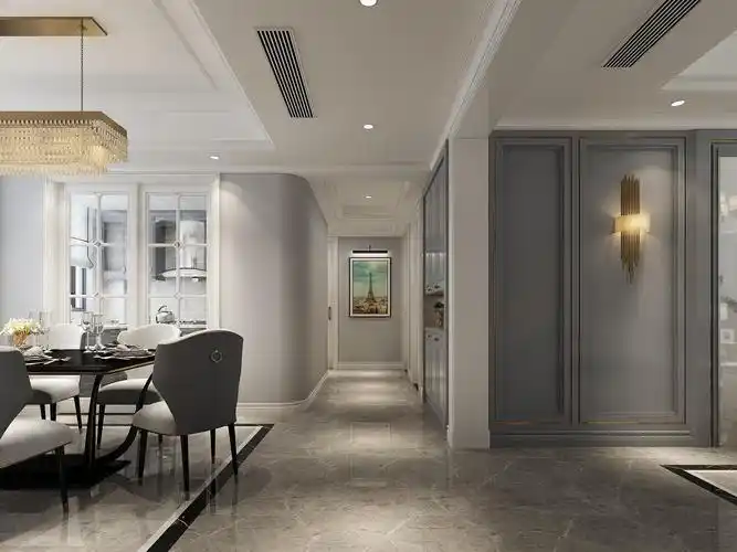 美式轻奢太难了别慌看联泰天悦138平三居高级感空间