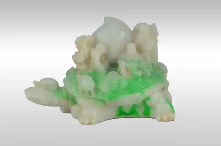 广州佲家陈先生八仙寿桃龟摆件诚意转让