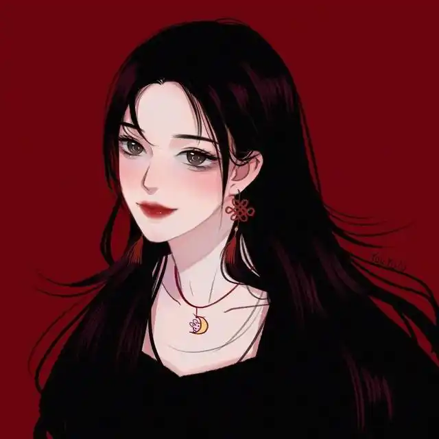 好看的手绘女生头像(第不记得多少期)