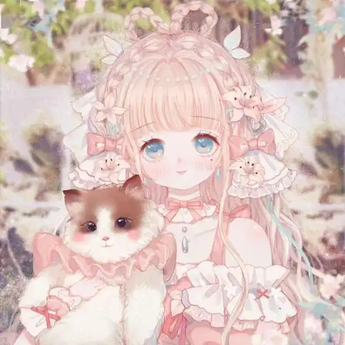 精选高清头像红色系微信头像这么可爱的画风燃爆了少女心