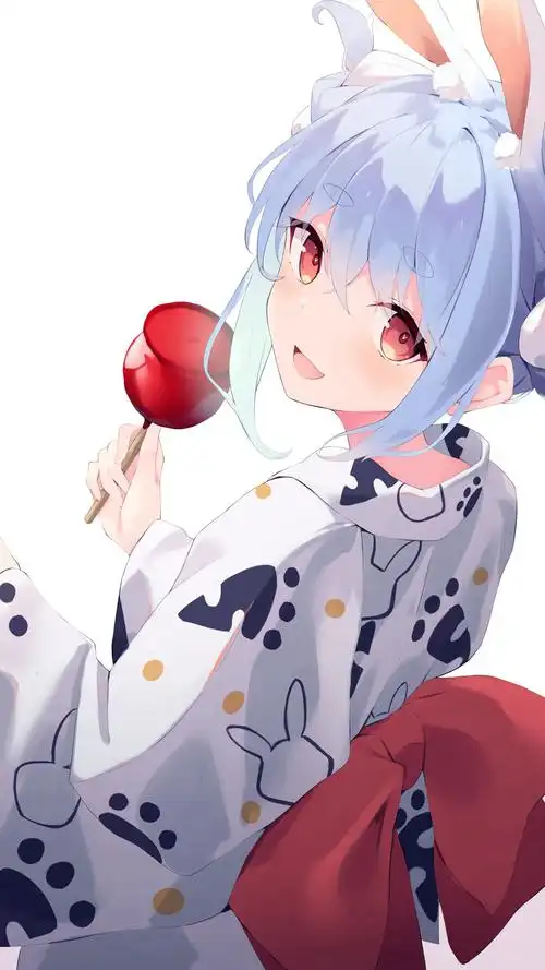 超短裙动漫少女手机壁纸