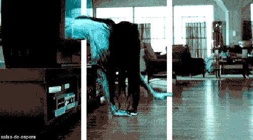 当恐怖片遇到裸眼3d 贞子真从电视里的爬出来