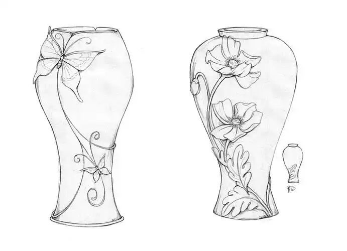 陶瓷花瓶-设计案例_彩虹设计网