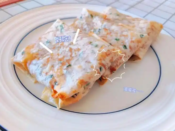 私藏菜谱白菜豆腐粉丝烤春饼