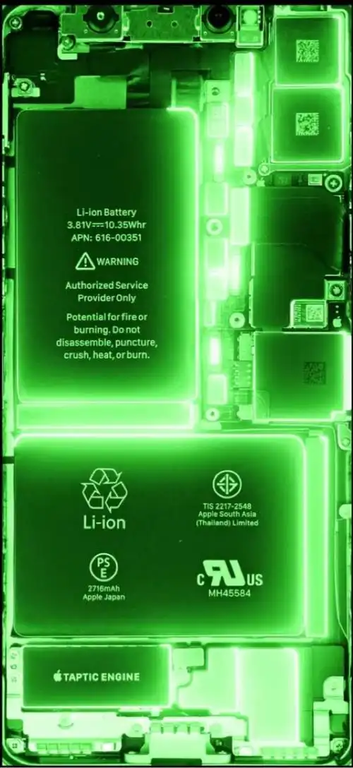 苹果4d立体感齿轮动态壁纸,livephoto原图