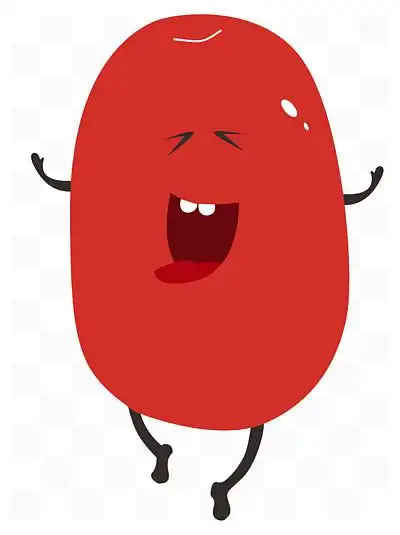 卡通手绘红枣 i>形 /i> i>象 /i>