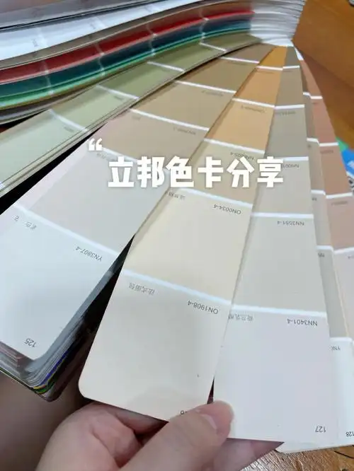 立邦实体店色卡分享