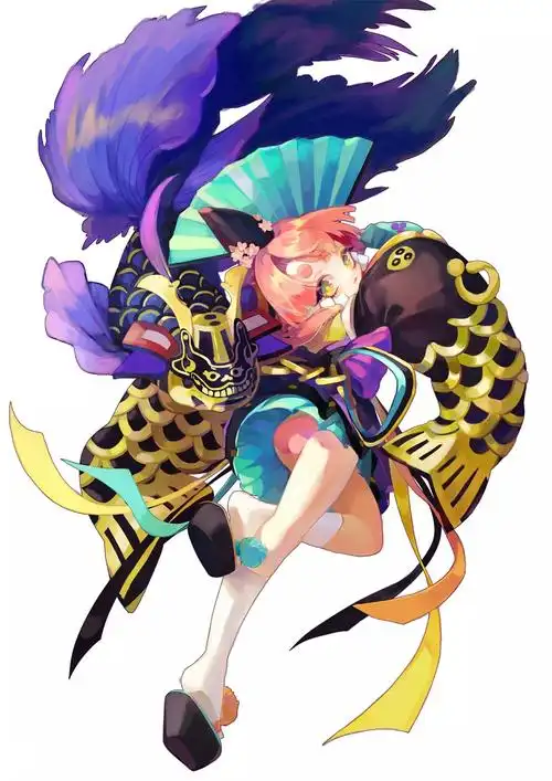 金鱼姬|阴阳师决战平安京|游戏立绘