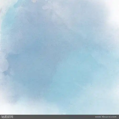 蓝紫色渲染水墨高清图片