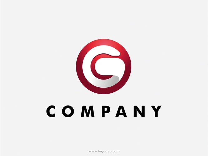 2019简约质感g字母logo设计