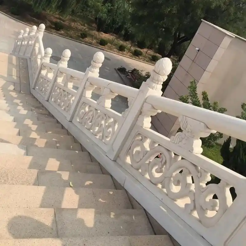 草白玉护栏多少钱一米你肯定猜不到汉白玉栏杆也有这么多用处.