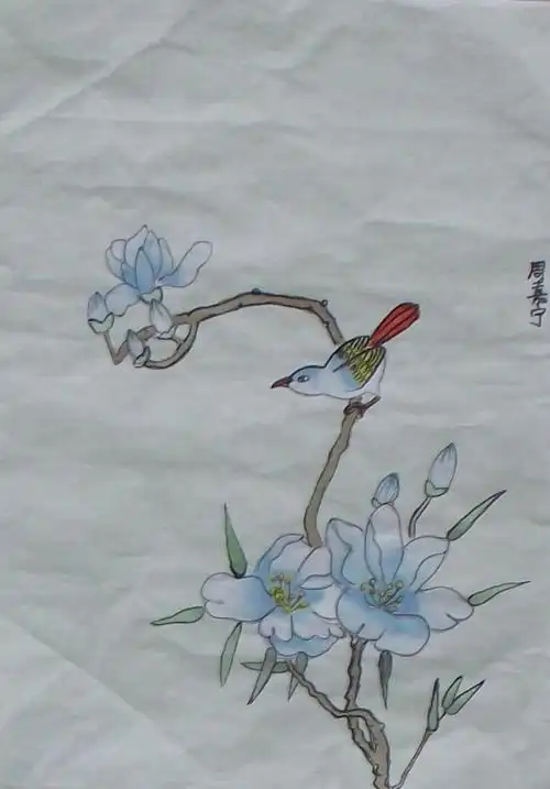 圆梦画室2014暑期少儿美术培训中级班工笔画作品第5周上