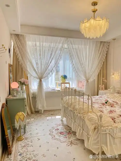 法式装修|普通人住进这样的卧室很满意啦