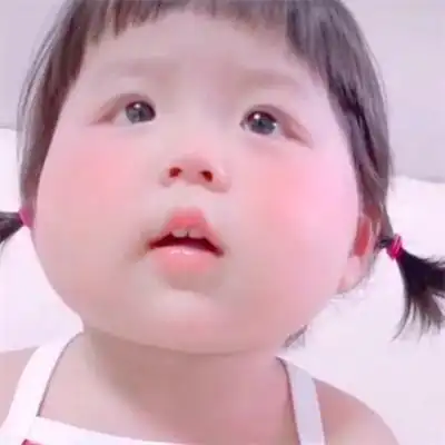嘟嘴小女孩头像超萌可爱儿童头像超萌女孩嘟嘴