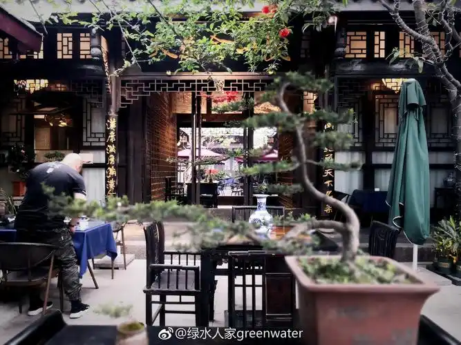 宽窄巷里茶馆林立,每个都透着传统文化气息