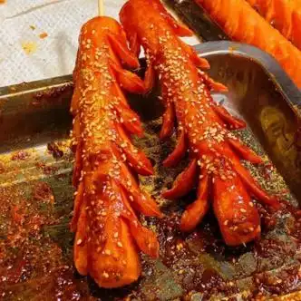 红允夫宇淀粉肠 夫宇哈红100克烧烤肠双润铁板煎烤肠油炸淀粉肠 路边