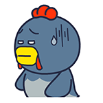 我的大汗滴下来了 - 流汗无语qq表情图片大全