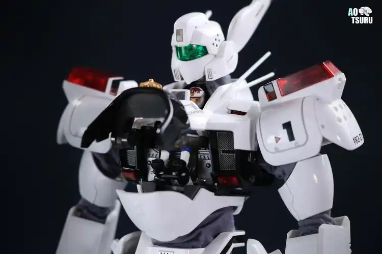 周末随拍《机动警察》英格拉姆1号机 阿尔冯斯 robot道 成品模型