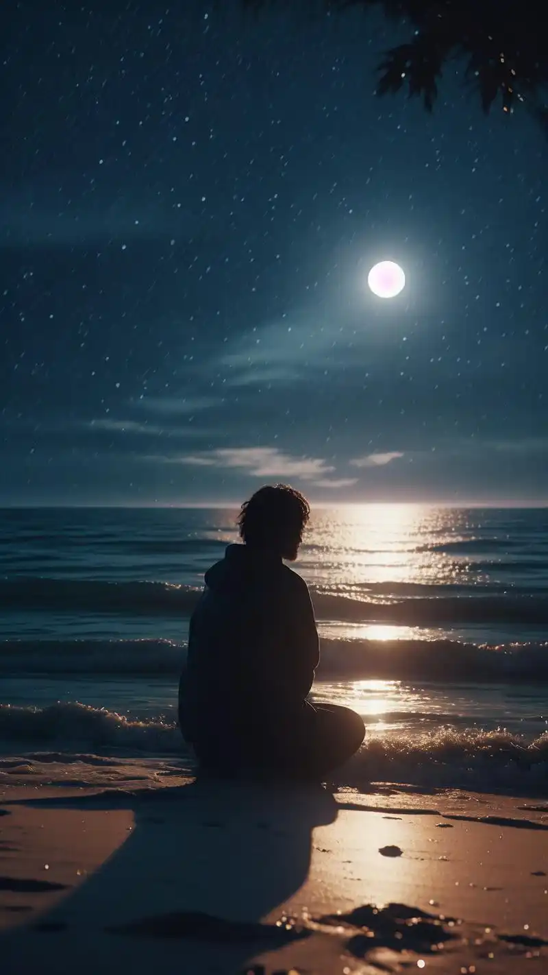 深夜的伤感,都藏在这些图片里了93 每当夜幕降临,总有些情绪涌上