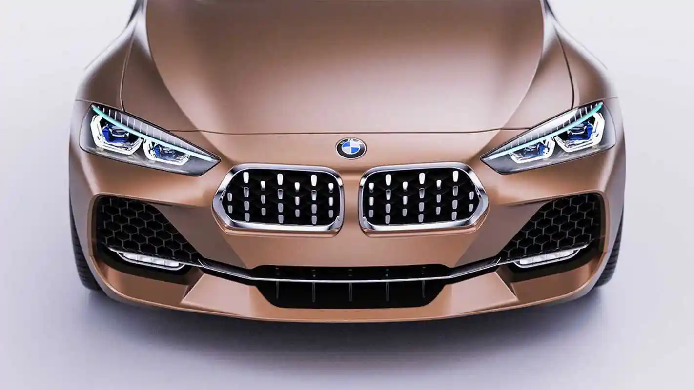 漂亮的宝马猎装车概念车效果图,回归正常的双肾格栅设计
