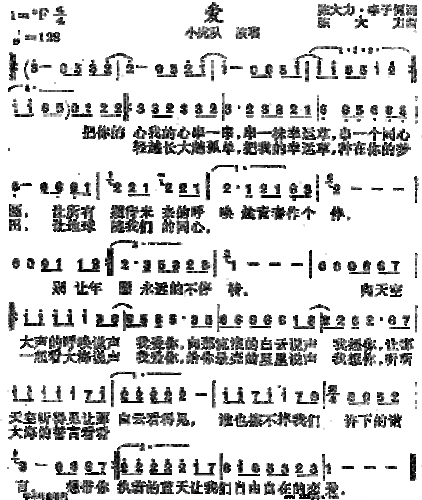 求:庸人自扰 小虎队 吉他谱 最好给图片或网址