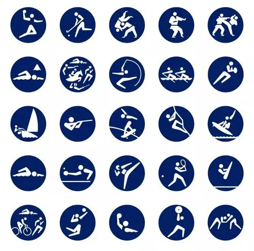 由11位年轻艺术家组成的设计团队负责奥运会的运动项目图标和导航路标